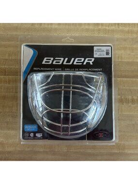 Bauer Wire Grill Face Mask Cage Hockey Cat Eye Certified Senior RPNME Goalie